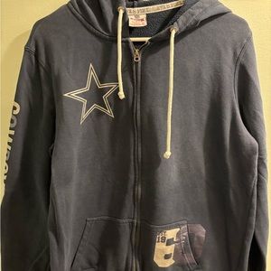 Victoria Secret Pink blue Dallas Cowboys sweater